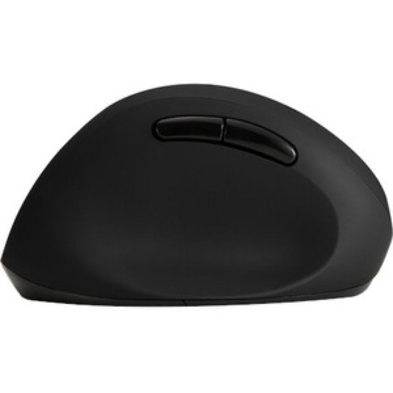 Kensington ProFit Left-Handed Ergo Wireless Mouse, ergonomic design, 1600 DPI, six buttons, USB plug-and-play, in black.