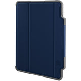 STM Dux Plus Carrying Case for iPad Air 4th Gen - Water, Drop & Spill Resistant - Midnight Blue