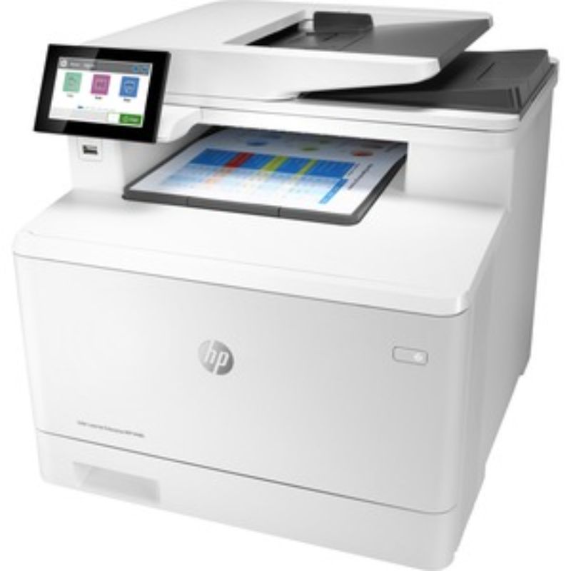 HP LaserJet Enterprise M480f Colour Multifunction Printer - Fast Printing, Scanning, Faxing