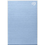 Seagate One Touch 4TB Portable External Hard Drive - Stylish Light Blue - Fast USB 3.0