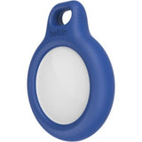Belkin AirTag Secure Holder with Key Ring - Blue | Scratch Protection & Stylish Accessory