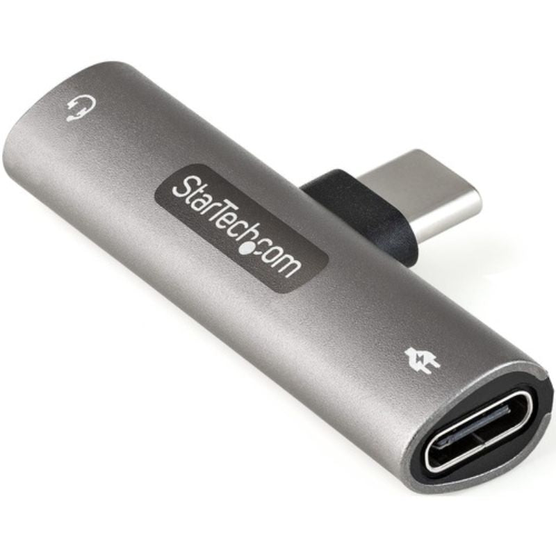 StarTech.com USB-C to 3.5mm Audio Adapter with 60W Power Delivery & Quick Charge