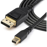 StarTech.com 1m Mini DisplayPort to DisplayPort Cable - 8K Video, Gold Plated, VESA Certified