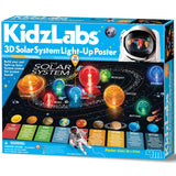 KidzLabs/3D Solar System Light-Up Poster - 4M