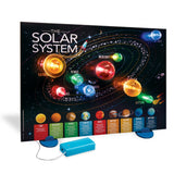 KidzLabs/3D Solar System Light-Up Poster - 4M