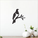 Wall Art - Black Acrylic Kereru (Matt Black)