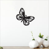 Acrylic Wall Art - Black Monarch (19cm)