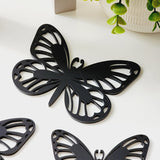 Acrylic Wall Art - Black Monarch Set