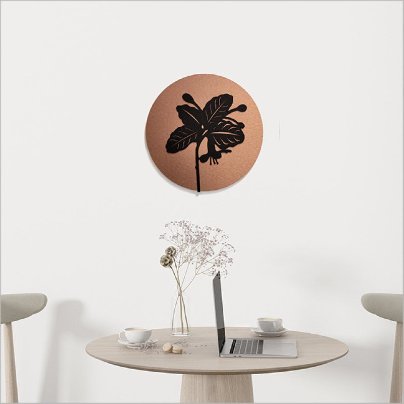 Art Circle - Puriri (Brushed Copper/Black Acrylic)