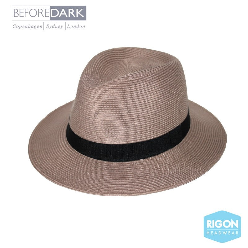 Hat - Unisex Fedora - TAUPE 60CM
