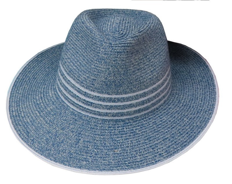 Hat - Karrie Flexibraid - MIXED BLUE