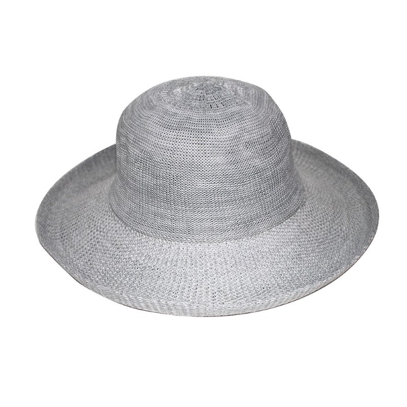 Hat - Classic Breton Lined - GREY