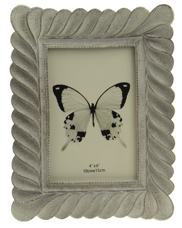 Twist Pattern Photoframe - TAUPE
