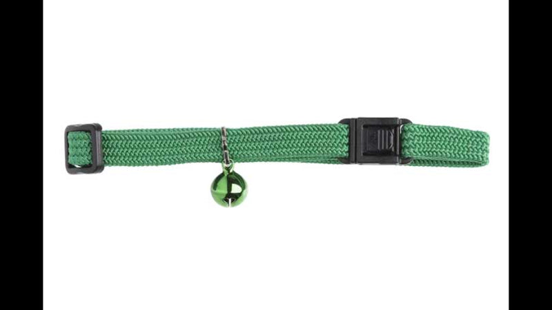 Cat Safety Collar - Elastic Green