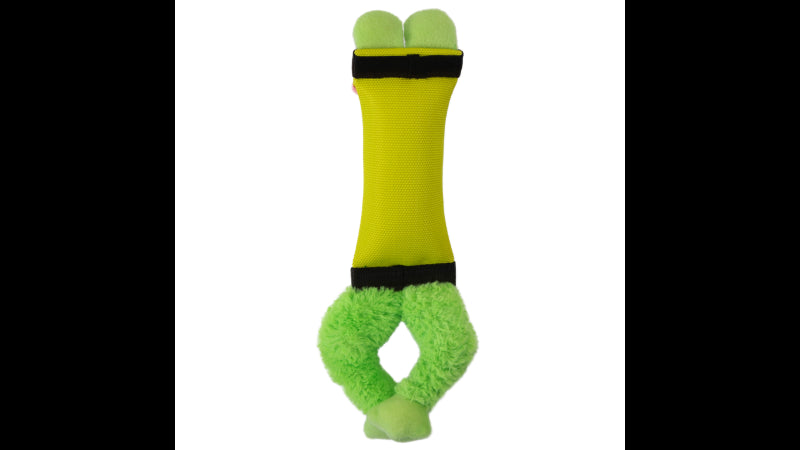 Dog Toy - Firehose Friends Frog