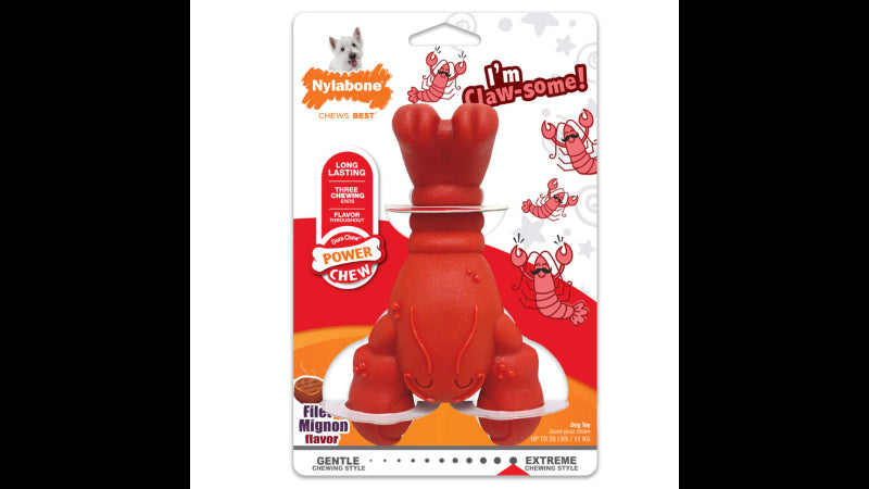 Dog Toy - Power Chew Lobster - Regular