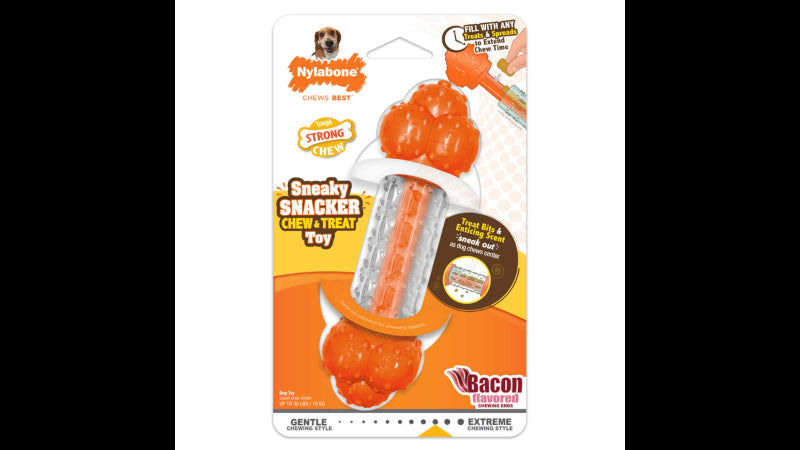 Dog Toy - Strong Chew Sneaky Snacker Chew & Treat Toy - Wolf