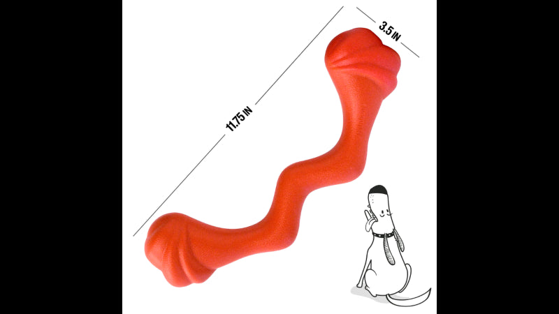 Dog Toy - Creative Play Springa - Red