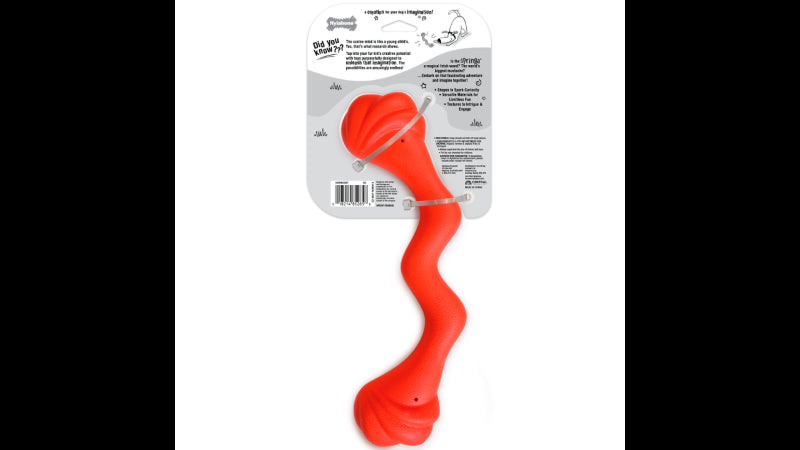 Dog Toy - Creative Play Springa - Red