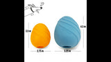 Dog Toy - Creative Play Eggi Small - Orange