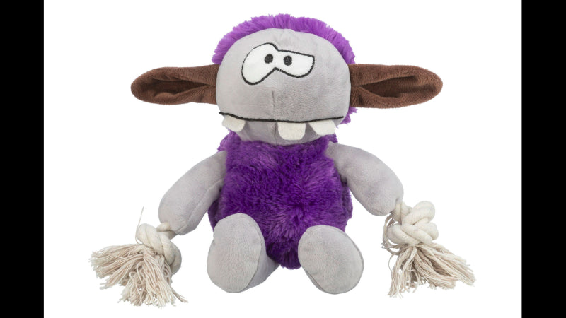 Dog Toy - Monster plush 32 cm - Purple