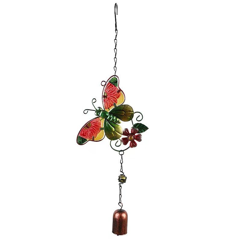 Suncatcher / Windspinner - Bell Wind Chime - BUTTERFLY - Set of 2