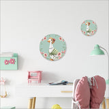 Printed Canvas Circle - Mrs Daisy (Small)