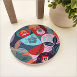 Printed Canvas Circle - Pacific Fusion 4 (Small) - Kiwiana