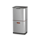 Totem Max 60L Recycling Bin - Stainless Steel - Joseph Joseph