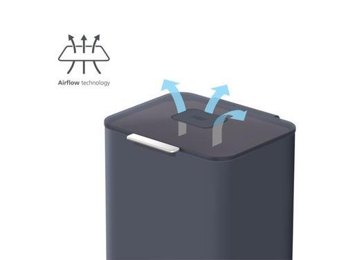 Totem Max 60L Recycling Bin (Graphite) - Joseph Joseph