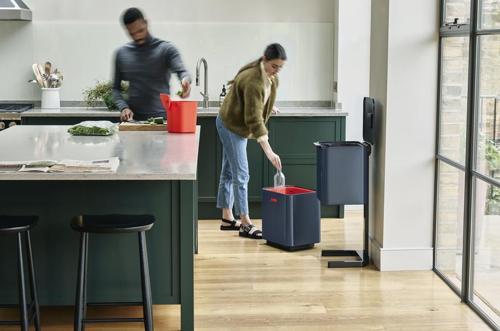Totem Max 60L Recycling Bin (Graphite) - Joseph Joseph