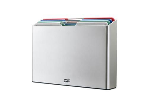 Folio 4-Piece Board Set Large (Silver/Coast) - Joseph Joseph
