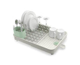 Extend Dish Rack (Light Stone/Sage) - Joseph Joseph