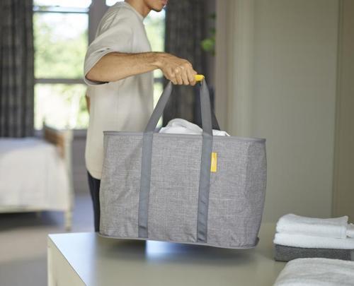 Hold-All Max Laundry Basket (Grey) - Joseph Joseph