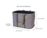 Hold-All Max Laundry Basket (Grey) - Joseph Joseph