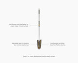 CleanTech Adjustable Floor Duster - Joseph Joseph