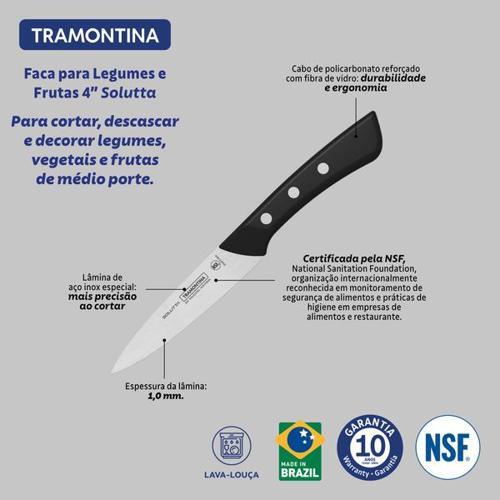 Solutta Utility Knife 10.2cm - Tramontina