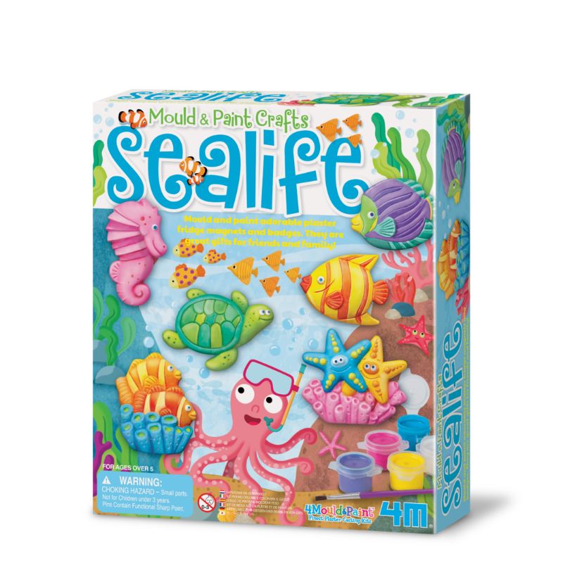 Mould &amp; Paint - Sealife (Set of 2) - 4M