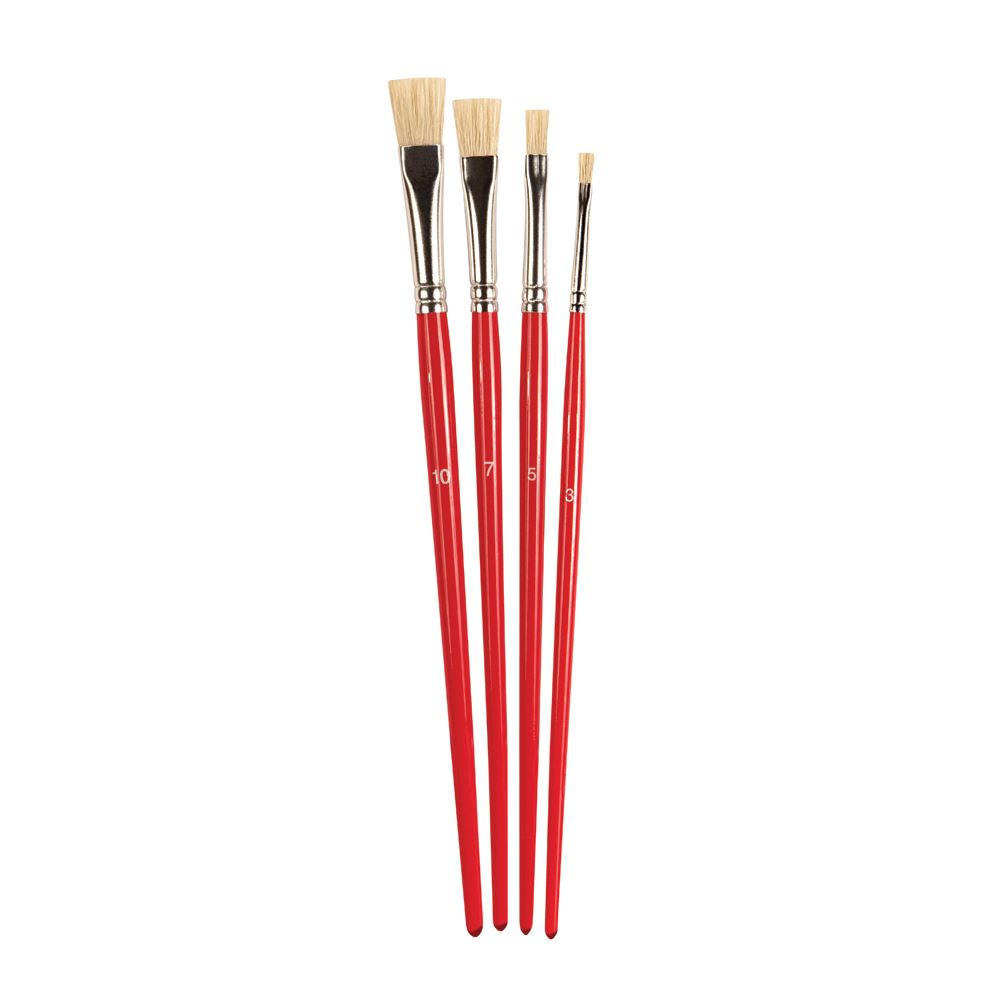 Humbrol - Stipple Brush Pack of 4