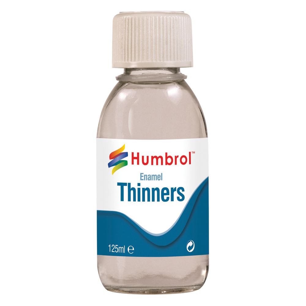 Humbrol Enamel Thinners for smooth paint application and precise control, ideal for model enthusiasts and cleaning tools.