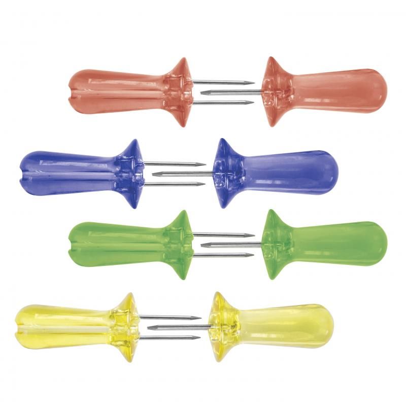 Jumbo Corn Holders - Avanti (Set Of 8)
