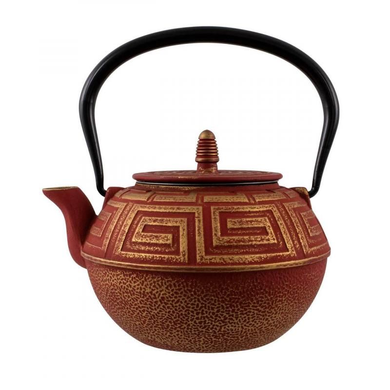 Teapot - Avanti Majestic 1.2L (Red/Gold)