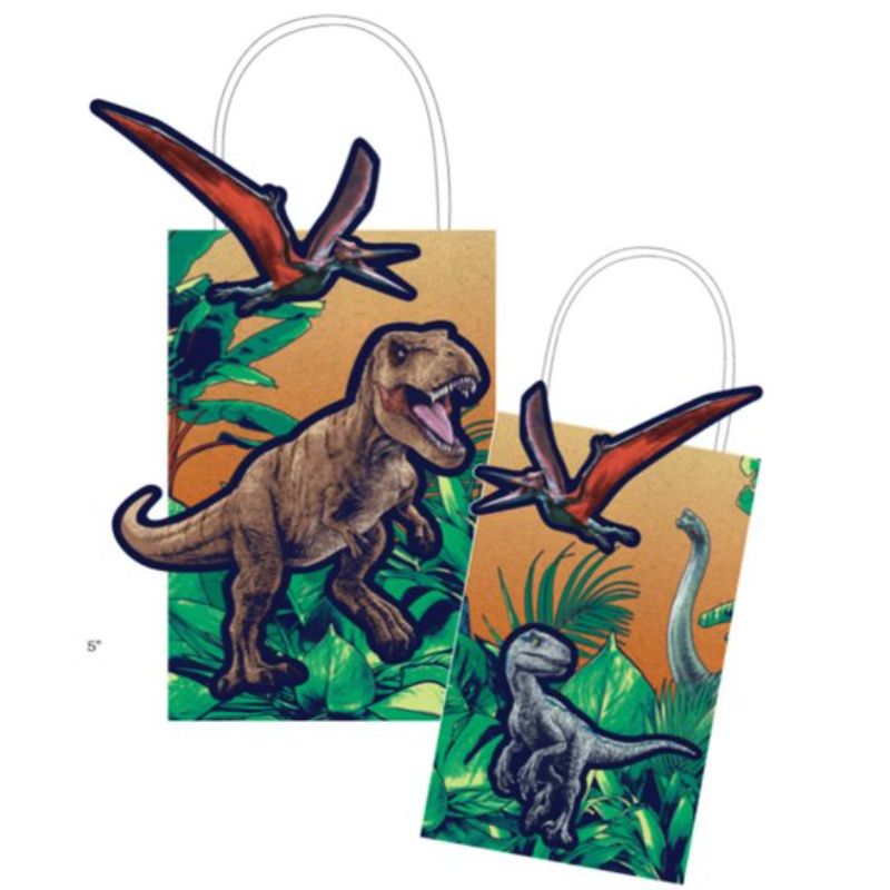 Set of 8 customizable eco-friendly kraft bags, perfect for gifts, party favors, and DIY projects, measuring 21cm x 13cm x 8cm.