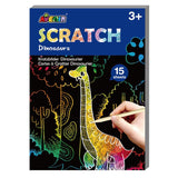 Avenir - Scratch Art Dinosaurs Mini Scratch Book