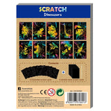 Avenir - Scratch Art Dinosaurs Mini Scratch Book