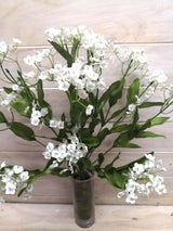 Artificial Flower Bush - Large Baby Breath (White)