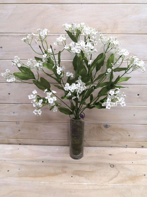 Artificial Flower Bush - Large Baby Breath (White)