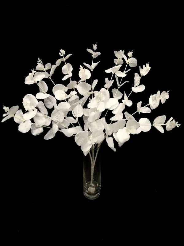 Artificial Eucalyptus Bush - Large (White)