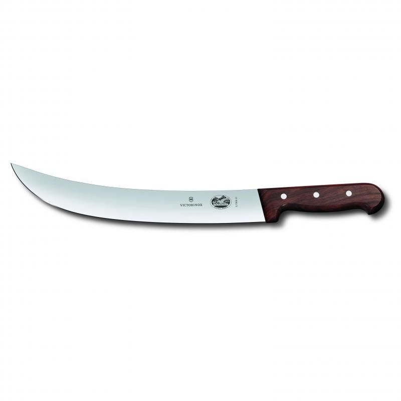 Cimeter Knife - Victorinox Curved Wide Blade Rosewood (25cm)