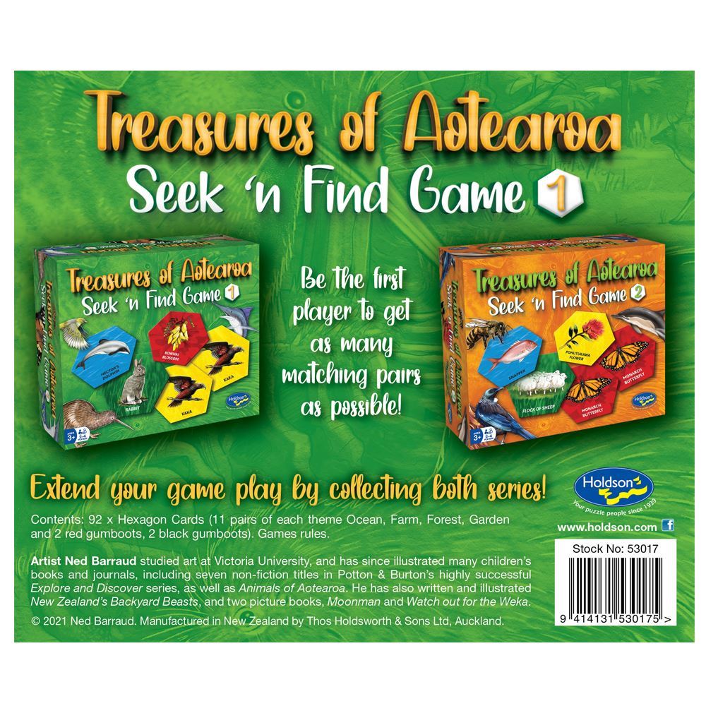 Game - Treasures of Aotearoa Seek & Find #1